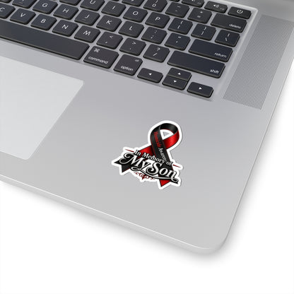 Homicide Awareness In Memory of My Son Sticker | Memorial Car Decal | Loss of Son Tribute | Custom Remembrance Vinyl