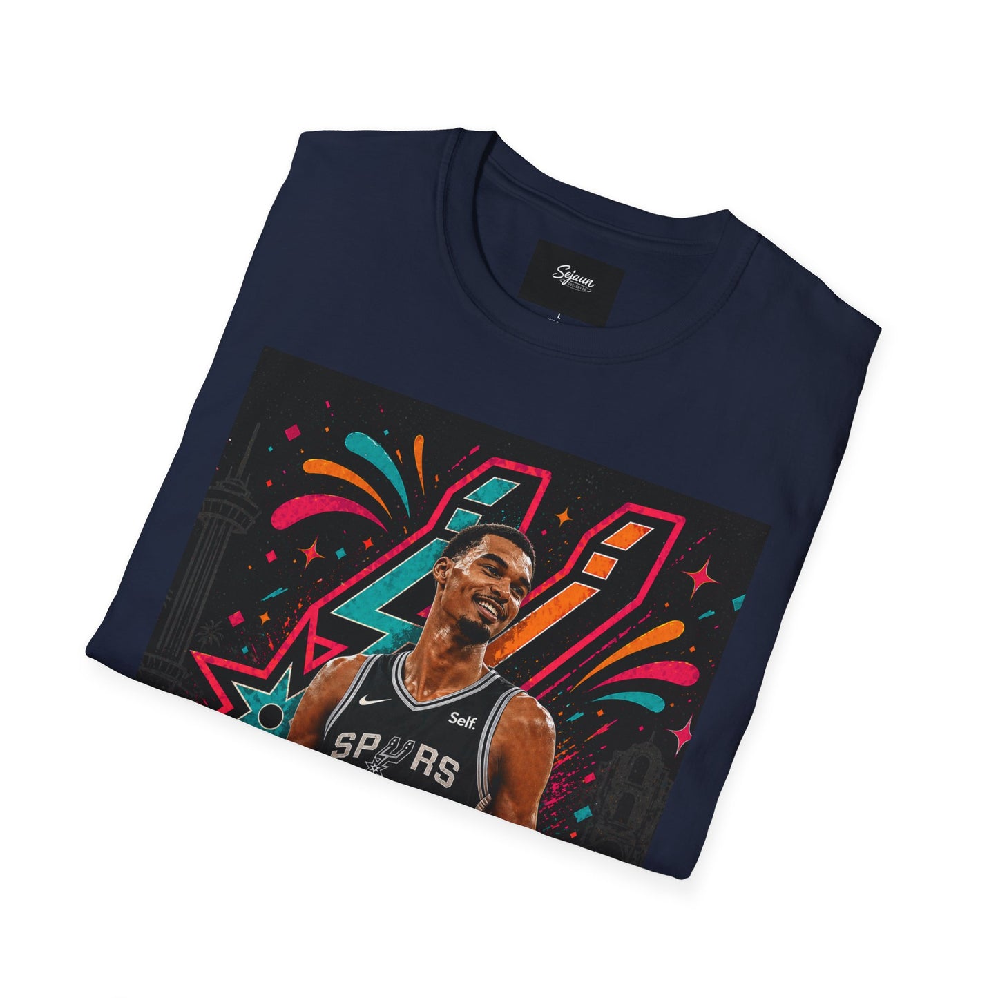 WEMVP Shirt Front & Back | 210 San Antonio Fiesta| Basketball Playoff Shirt | Unisex Graphic Tee || 210 Shirt San Antonio Spurs Wembanyama