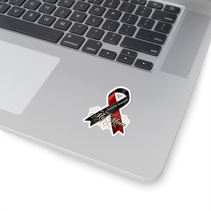 Homicide Awareness In Memory of My Mom Sticker | Memorial Decal for Mother | Loss of Mom Tribute | Remembrance Car Vinyl