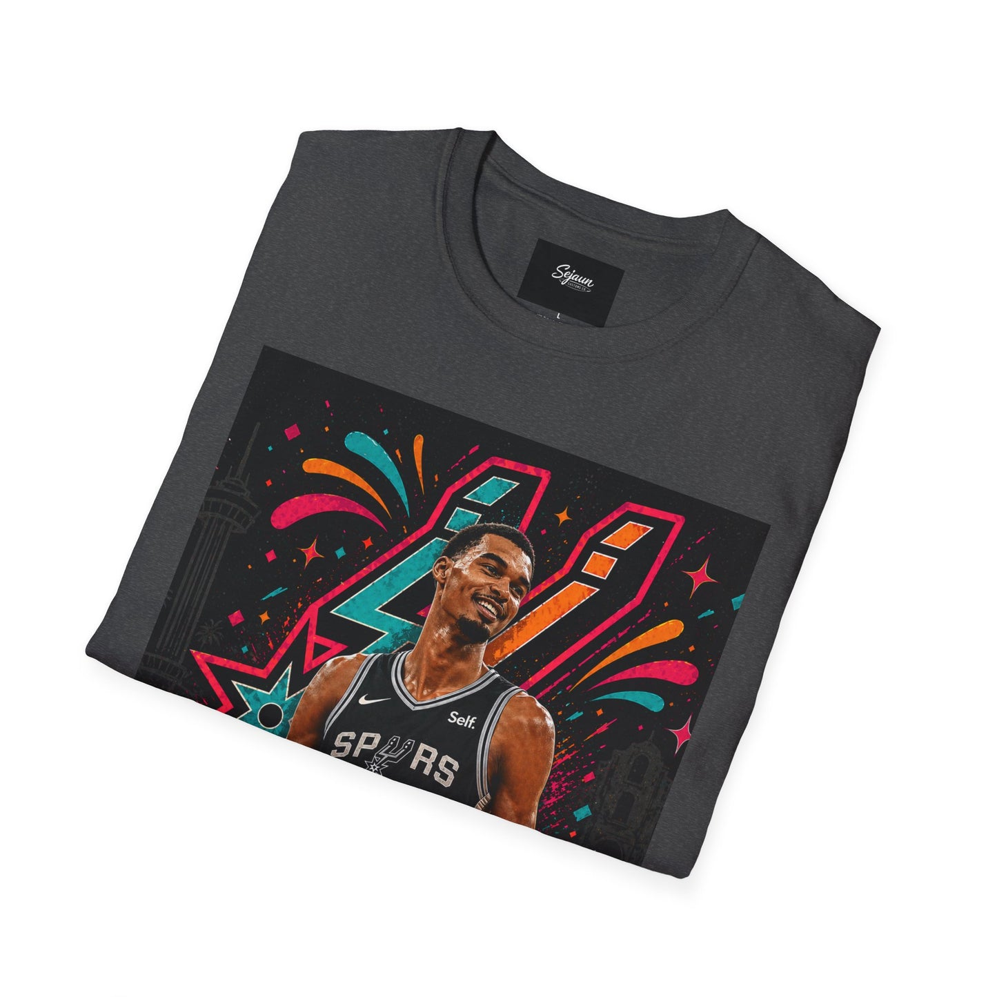 WEMVP Shirt Front & Back | 210 San Antonio Fiesta| Basketball Playoff Shirt | Unisex Graphic Tee || 210 Shirt San Antonio Spurs Wembanyama