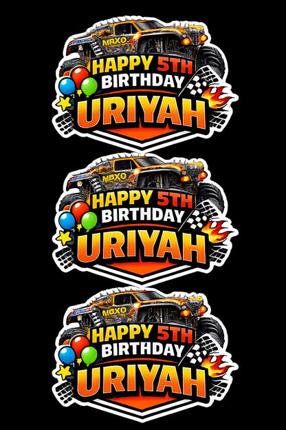 Custom Birthday Favor Bags or Stickers Only | Personalized Party Bags | Kids Party Favors | Custom Name & Theme Stickers