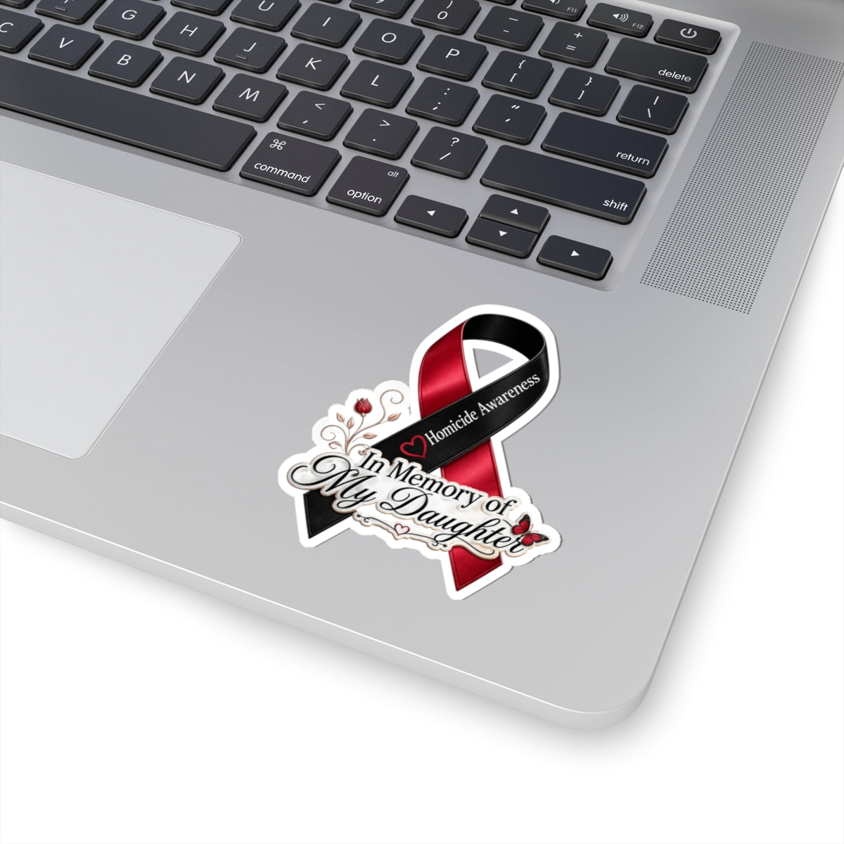 Homicide Awareness In Memory of My Daughter Sticker | Memorial Decal | Loss of Daughter Tribute | Remembrance Car Vinyl