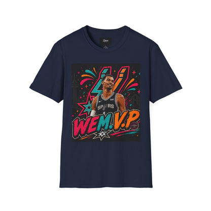 WEMVP Shirt Front & Back | 210 San Antonio Fiesta| Basketball Playoff Shirt | Unisex Graphic Tee || 210 Shirt San Antonio Spurs Wembanyama